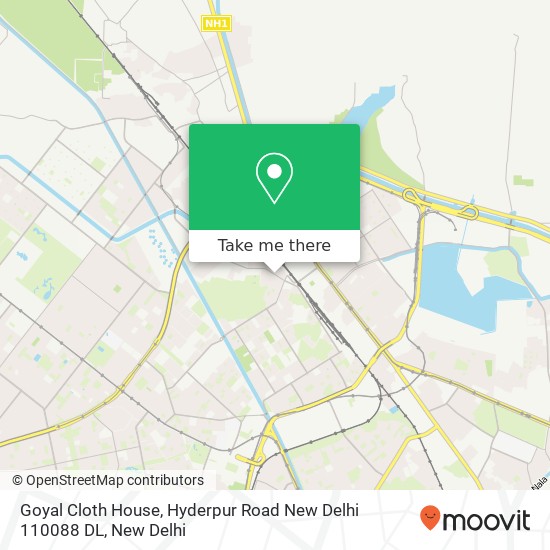 Goyal Cloth House, Hyderpur Road New Delhi 110088 DL map