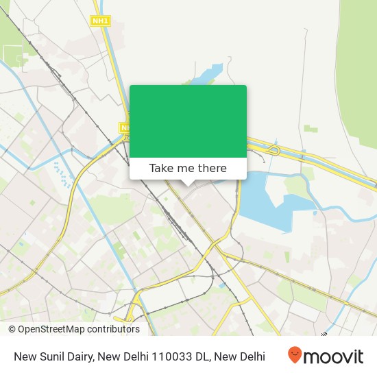 New Sunil Dairy, New Delhi 110033 DL map