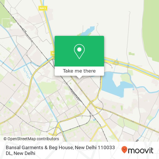 Bansal Garments & Beg House, New Delhi 110033 DL map