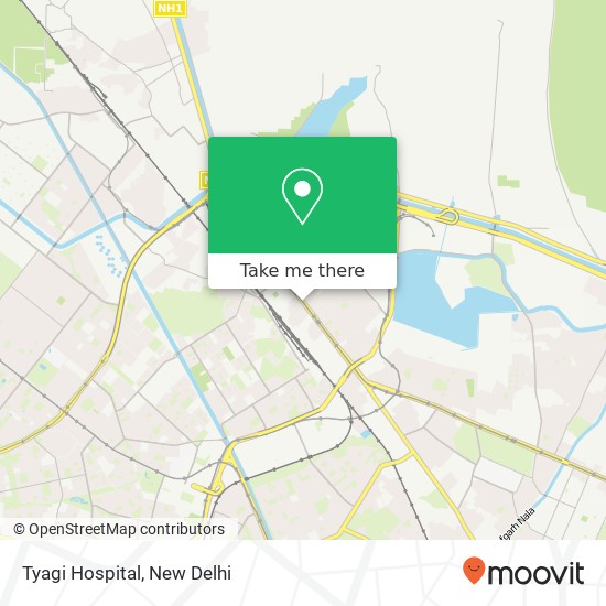 Tyagi Hospital map