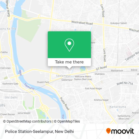 Police Station-Seelampur map