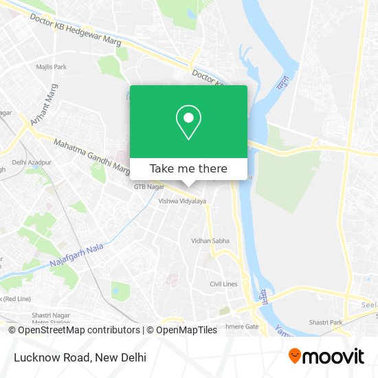 Lucknow Road map