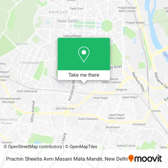 Prachin Sheetla Avm Masani Mata Mandir map