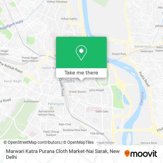 Marwari Katra Purana Cloth Market-Nai Sarak map