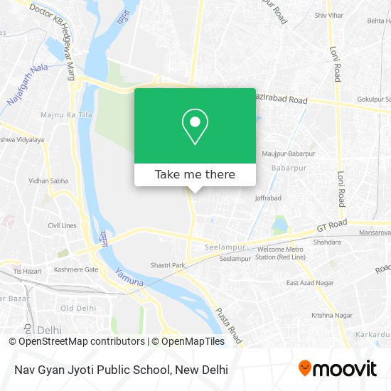 Nav Gyan Jyoti Public School map