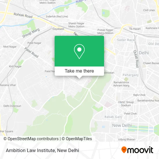 Ambition Law Institute map