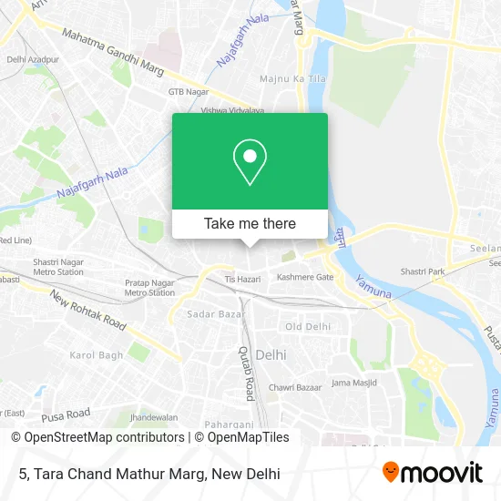 5, Tara Chand Mathur Marg map