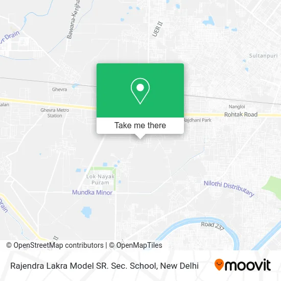 Rajendra Lakra Model SR. Sec. School map