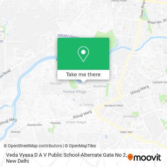 Veda Vyasa D A V Public School-Alternate Gate No 2 map