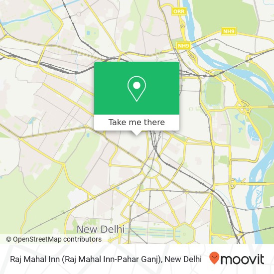 Raj Mahal Inn (Raj Mahal Inn-Pahar Ganj) map