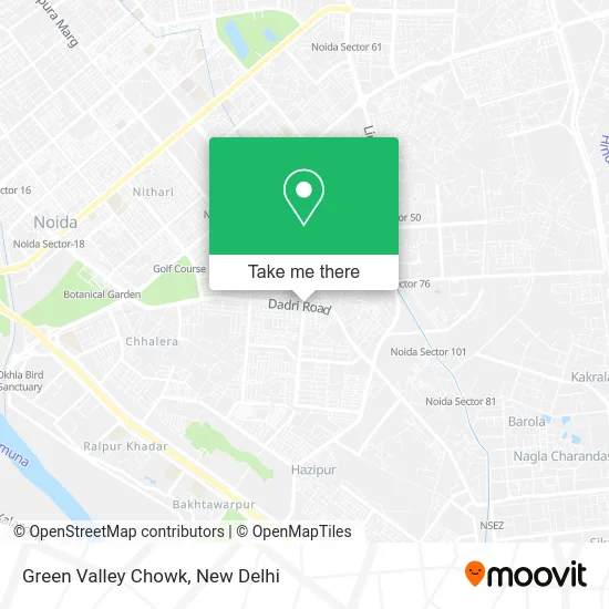 Green Valley Chowk map