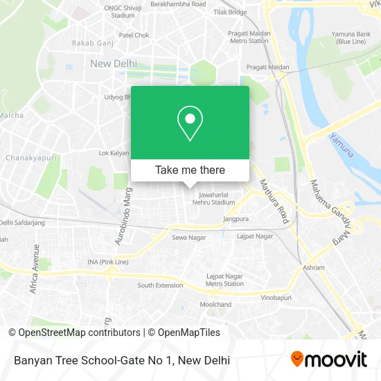 Banyan Tree School-Gate No 1 map