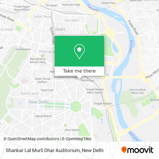 Shankar Lal Murli Dhar Auditorium map