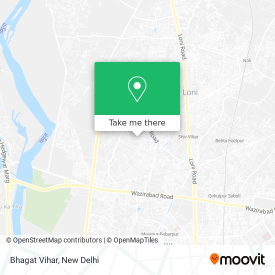 Bhagat Vihar map