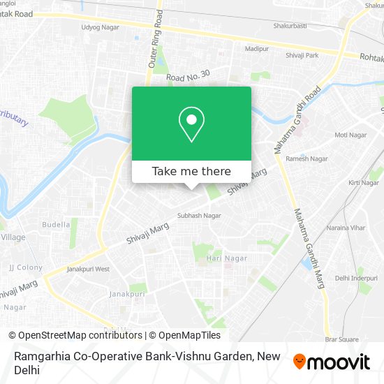 Ramgarhia Co-Operative Bank-Vishnu Garden map