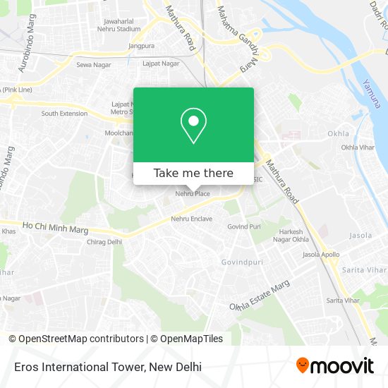 Eros International Tower map