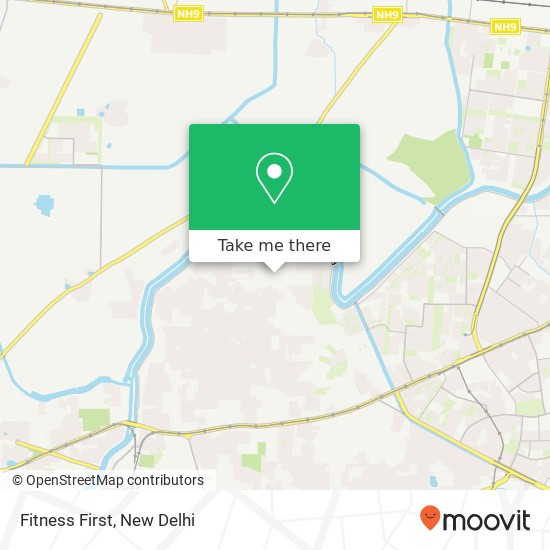 Fitness First map