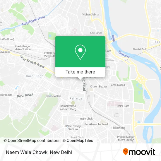 Neem Wala Chowk map