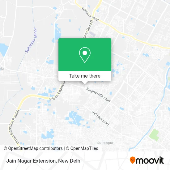 Jain Nagar Extension map