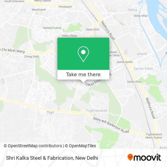 Shri Kalka Steel & Fabrication map