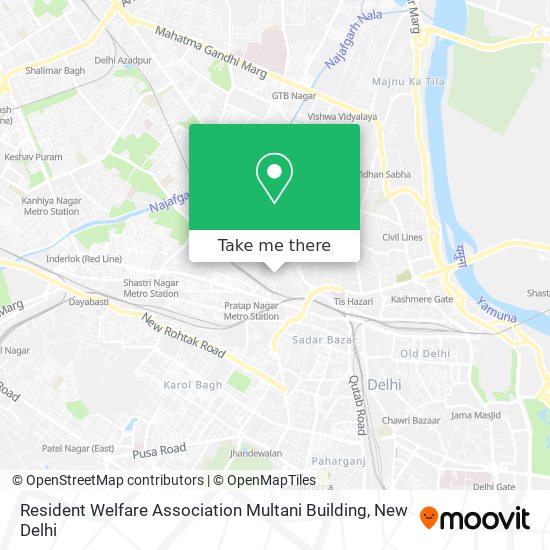 Resident Welfare Association Multani Building map