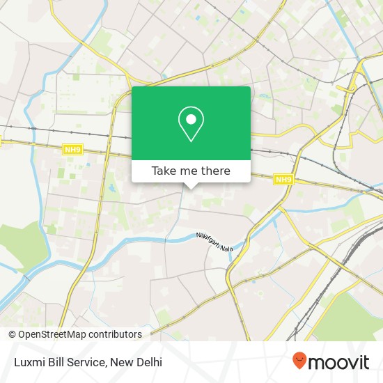 Luxmi Bill Service map