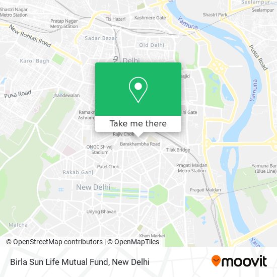 Birla Sun Life Mutual Fund map