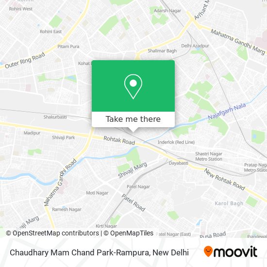 Chaudhary Mam Chand Park-Rampura map