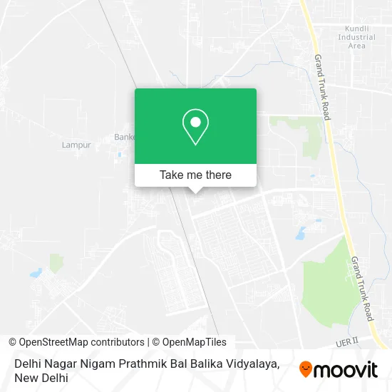 Delhi Nagar Nigam Prathmik Bal Balika Vidyalaya map