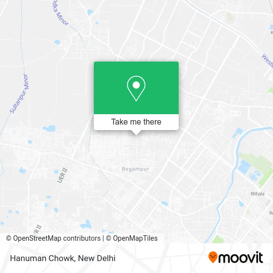 Hanuman Chowk map