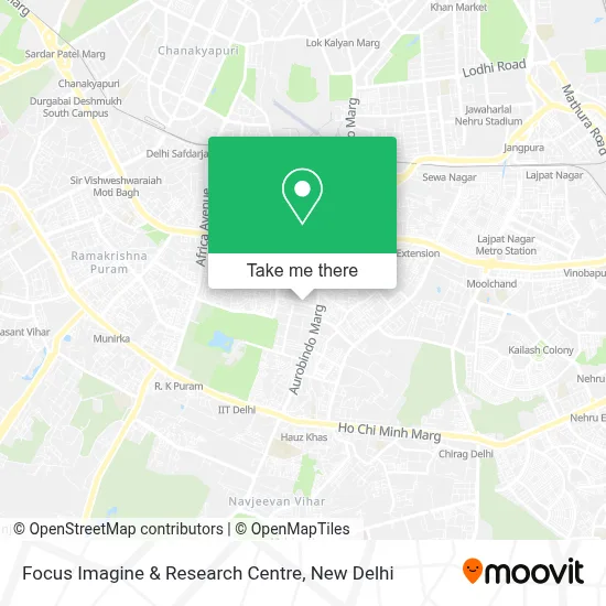 Focus Imagine & Research Centre map