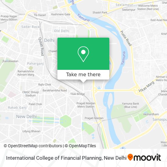 International College of Financial Planning map