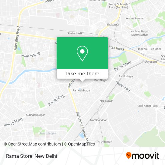 Rama Store map