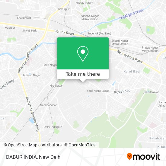 DABUR INDIA map