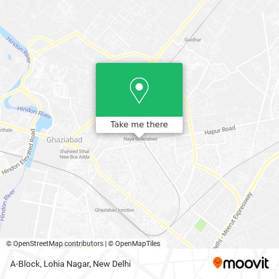 A-Block, Lohia Nagar map