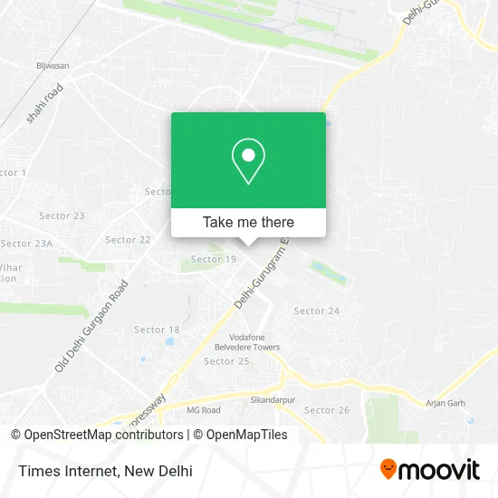 Times Internet map