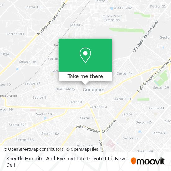 Sheetla Hospital And Eye Institute Private Ltd map