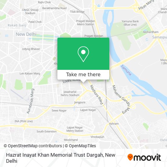 Hazrat Inayat Khan Memorial Trust Dargah map