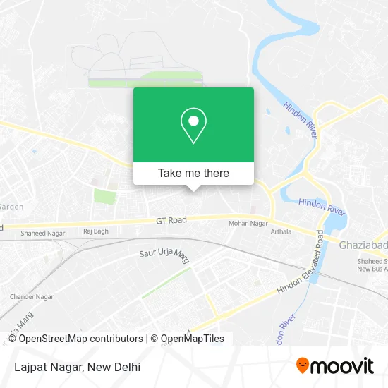 Lajpat Nagar map