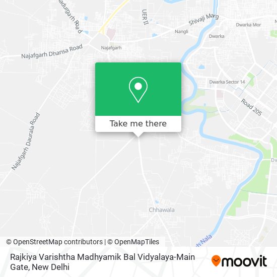 Rajkiya Varishtha Madhyamik Bal Vidyalaya-Main Gate map