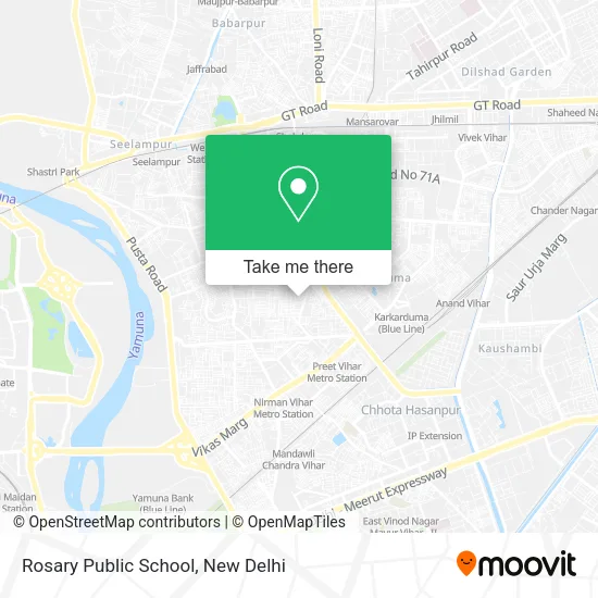 Rosary Public School map