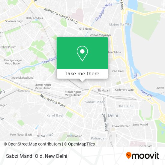 Old Delhi To New Delhi Metro Route How To Get To Sabzi Mandi Old In Delhi By Bus, Metro Or Train?