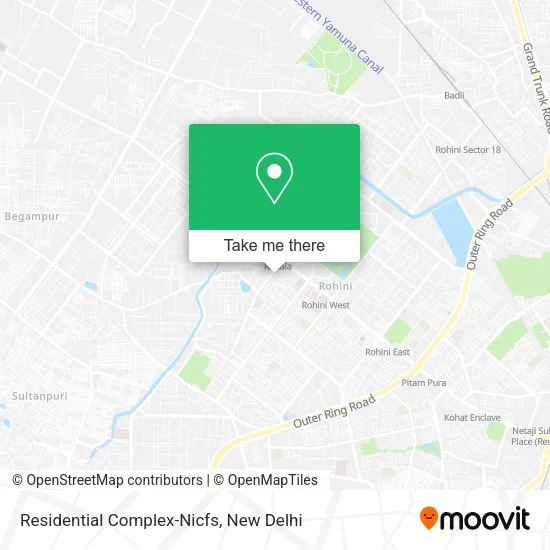 Residential Complex-Nicfs map