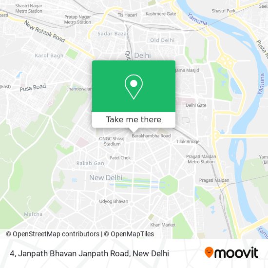 4, Janpath Bhavan Janpath Road map