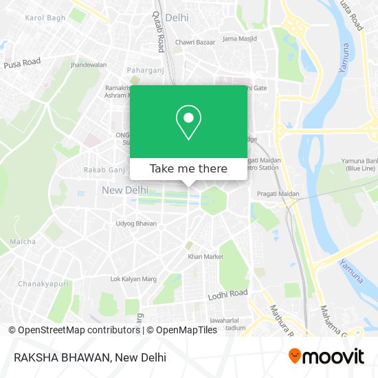 RAKSHA BHAWAN map