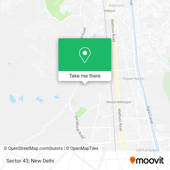 Sector 43 map