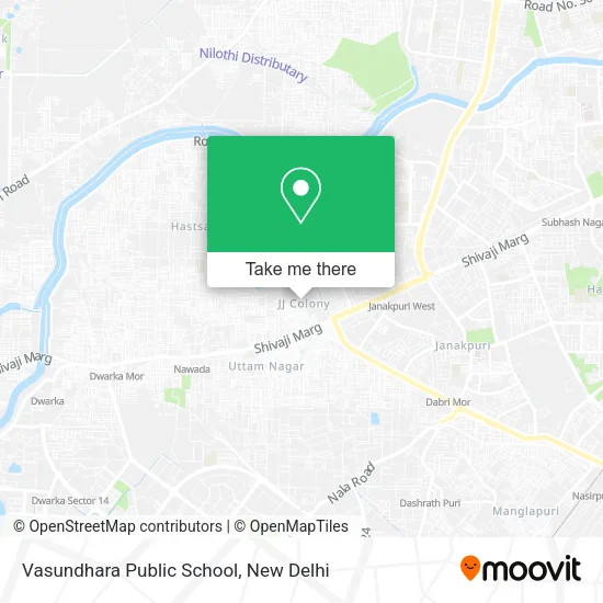 Vasundhara Public School map