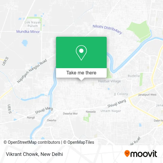 Vikrant Chowk map