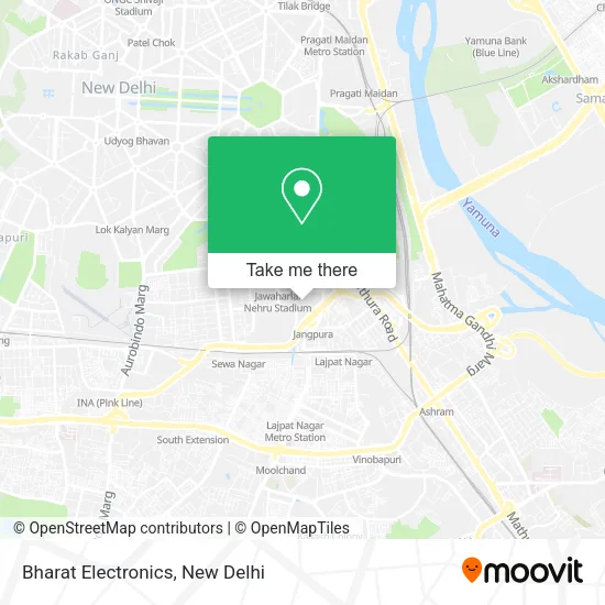 Bharat Electronics map
