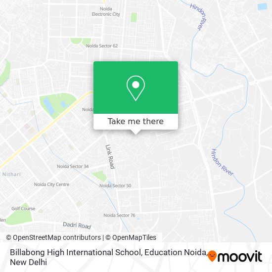 Billabong High International School, Education Noida map